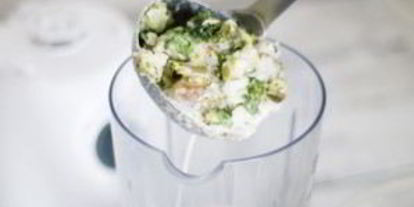 Шаг 7: сырного супа-пюре с брокколи