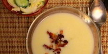 Шаг 4: сырного супа с беконом