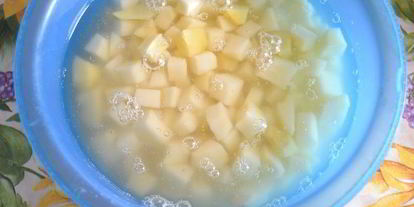 Шаг 2: сырного супа с белой фасолью