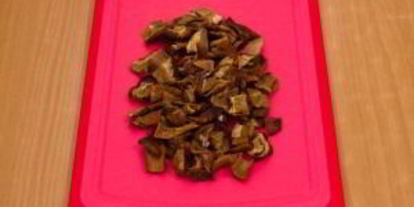 Шаг 1: сырного супа с белыми грибами