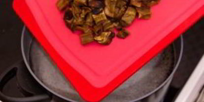 Шаг 2: сырного супа с белыми грибами