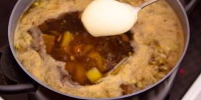 Шаг 9: сырного супа с белыми грибами