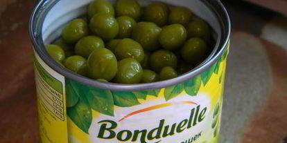 Шаг 6: сырного супа с горошком и капустой