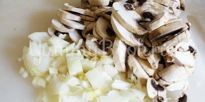 Шаг 1: сырного супа с грибами