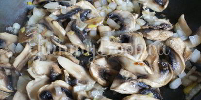 Шаг 4: сырного супа с грибами