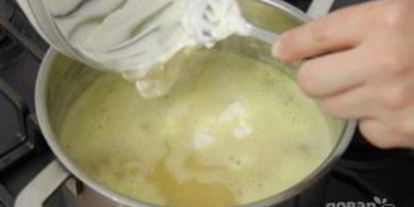 Шаг 7: сырного супа с клецками