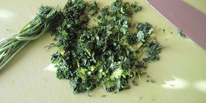 Шаг 1: сырного супа с куриными фрикадельками