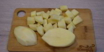 Шаг 1: сырного супа с курицей