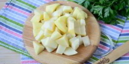 Шаг 1: сырного супа с морковкой