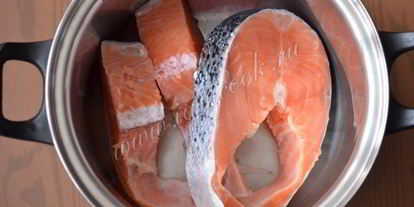 Шаг 2: сырного супа с семгой