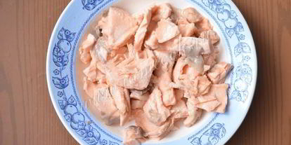 Шаг 3: сырного супа с семгой