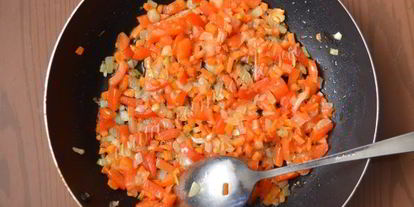 Шаг 5: сырного супа с семгой