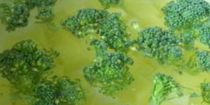 Шаг 2: сырного супа с шампиньонами и брокколи