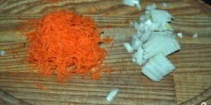 Шаг 4: сырного супа с шампиньонами и копченостями