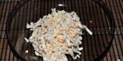 Шаг 5: сырного супа с шампиньонами и копченостями