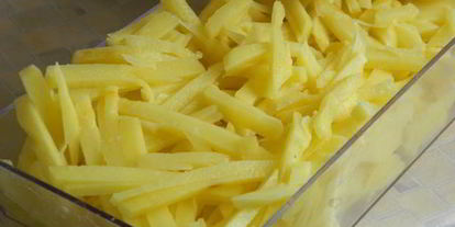 Шаг 1: сырного супа с сосисками