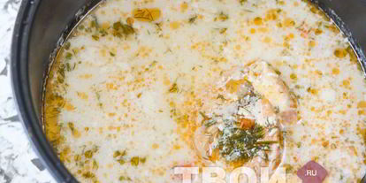 Шаг 4: сырного супа в мультиварке