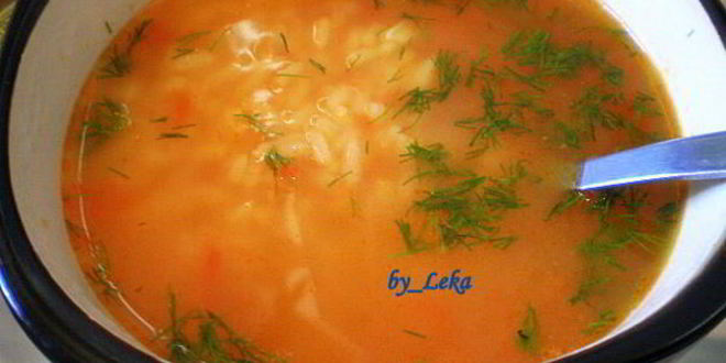 Рецепт томатного супа с рисом