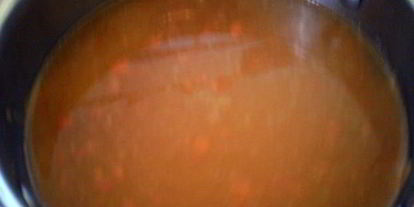 Шаг 3: томатного супа с рисом