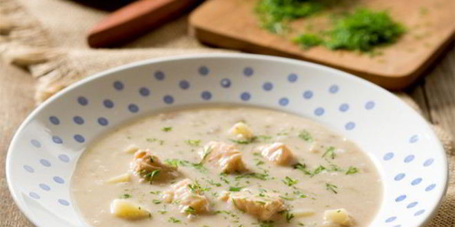 Рецепт карельской ухи иза лососи