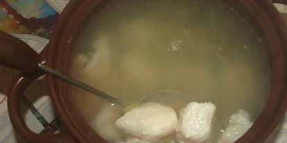 Шаг 3: хитрой ухи ны куринома бульоне