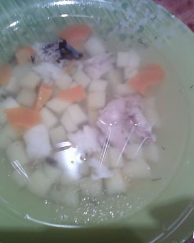 Рецепт ухи детской