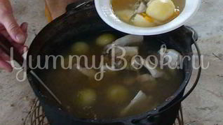 Рецепт Ухи двойной по-рязански