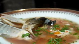 Рецепт Ухи из головы сазана