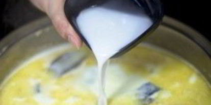 Шаг 7: ухи из красной рыбы со сливками