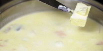 Шаг 8: ухи из красной рыбы со сливками