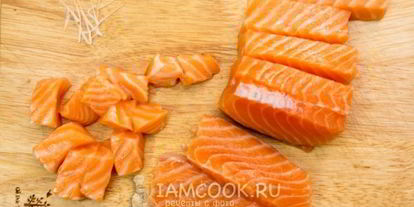 Шаг 4: ухи из красной рыбы