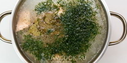 Шаг 7: ухи из красной рыбы