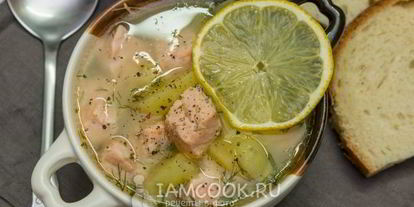 Шаг 8: ухи из красной рыбы