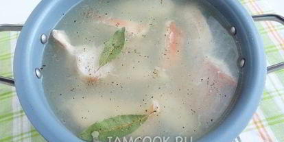 Шаг 9: ухи из морского окуня