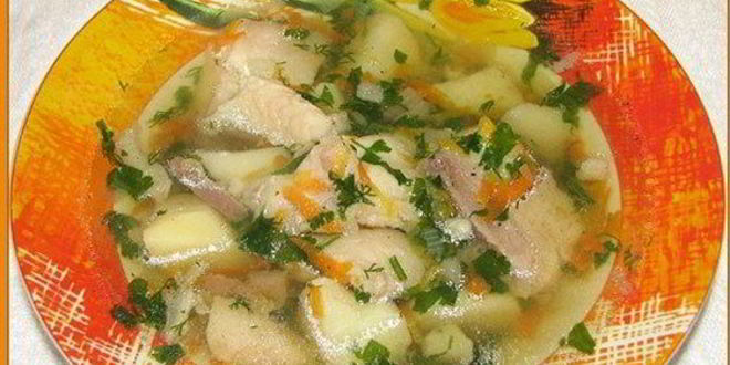 Рецепт ухи из морского языка