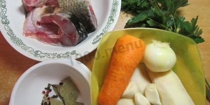 Шаг 2: ухи из речной рыбы