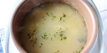 Шаг 7: ухи из сома в мультиварке