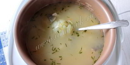 Шаг 8: ухи из сома в мультиварке