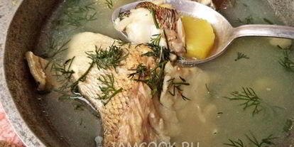 Шаг 13: ухи из судака по-рыбацки