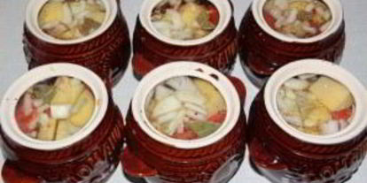 Шаг 1: ухи в горшочках