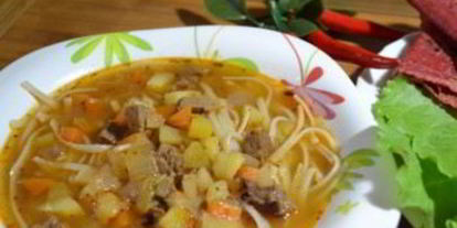 Шаг 2: вкусного супа из говядины