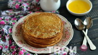 Рецепт Ажурных блинчиков