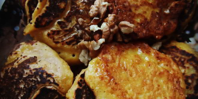 Рецепт блинчиков из тыквы