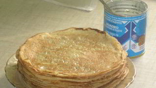 Рецепт Блинчиков на дрожжах Аромат уюта