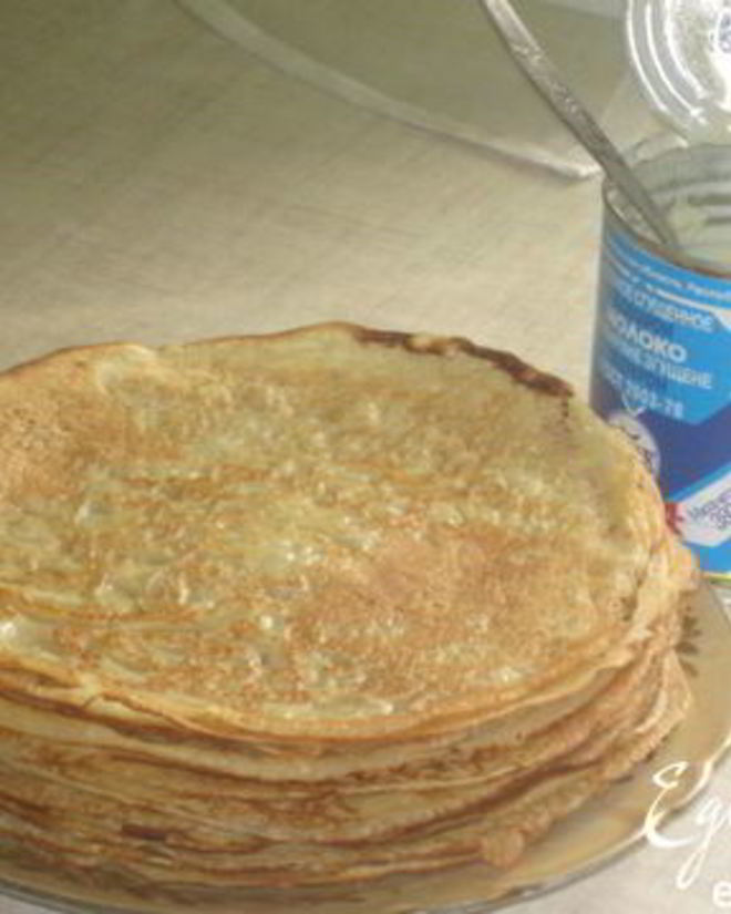 Рецепт блинчиков на дрожжах аромат уюта