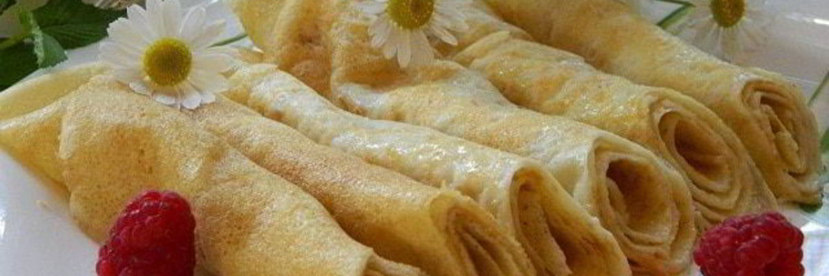 Рецепт Блинчиков на кокосовом молоке