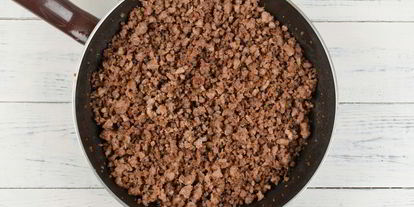 Шаг 1: блинчиков с рисом и мясом