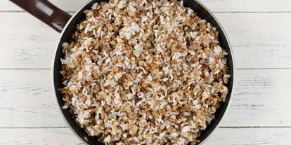 Шаг 5: блинчиков с рисом и мясом