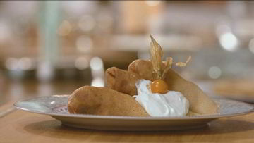 Рецепт Блинчиков с яблоками