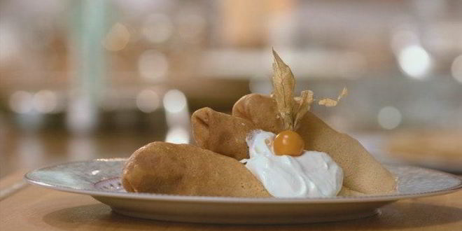 Рецепт блинчиков с яблоками